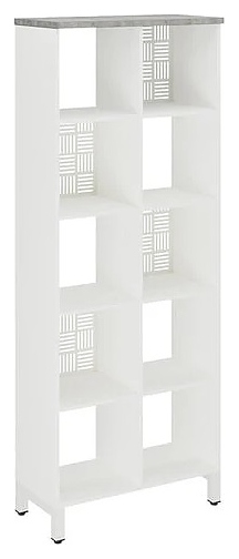 Стеллажная система КОБОР SQ-5X2 white/chicago