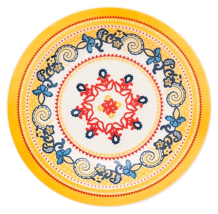 Тарелка глубокая Oxford FLOREAL Shape LA POLLERA 75291 J067-6810 (23см)