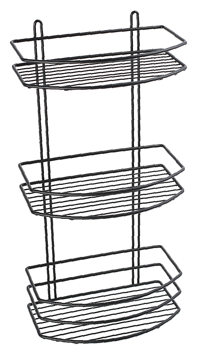 Полка овальная трёхэтажная Fixsen FX-720B-3