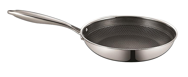 Сковорода P.L. Proff Cuisine New Kitchen Grid 81280255 d 32 см h 6 см нержавеющая сталь, индукция