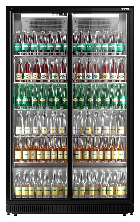 Шкаф холодильный для напитков POLAIR Visual V1400