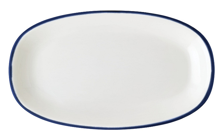 Блюдо для подачи Bonna Линеа Синий Гурмэ 78017 150х85 мм