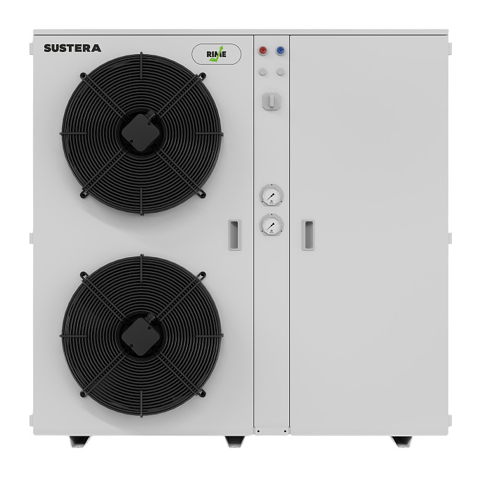 Компрессорно-конденсаторный блок SUSTERA Rime iM5-W-LN-OS-SF6 1405x710x1420 мм с регулировкой производительности, металлический, белый