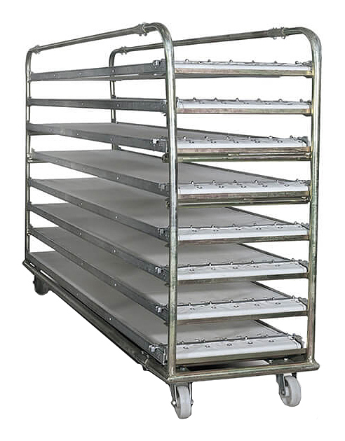 Тележка-шпилька для противней Porlanmaz Bakery Machinery PMKF 180PT гальваниз.