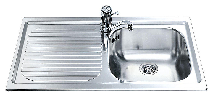Кухонная мойка SMEG LX861S-2