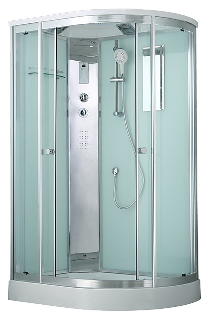 Кабина душевая TIMO Comfort T-8802 L Clean Glass 120х85х220 см, левая