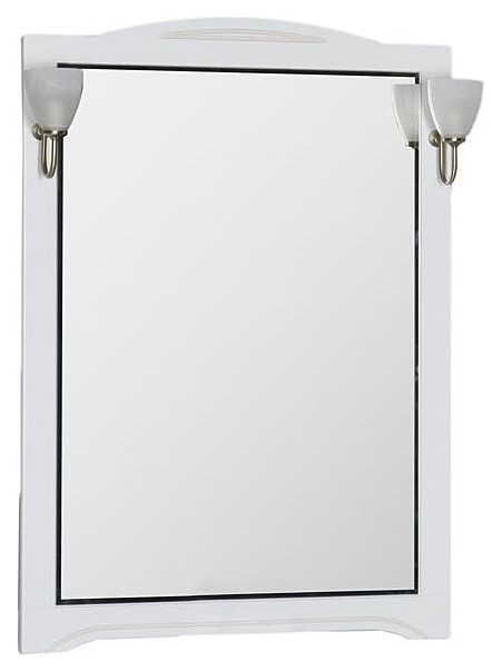 Зеркало Aquanet Луис 80 белое