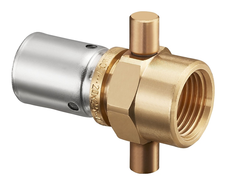 Пресс-соединение Oventrop Cofit P 1517645, PN 10, 20х2,5 мм - Rp 1/2