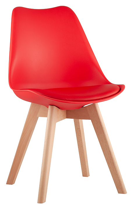 Стул Stool Group FRANKFURT красный
