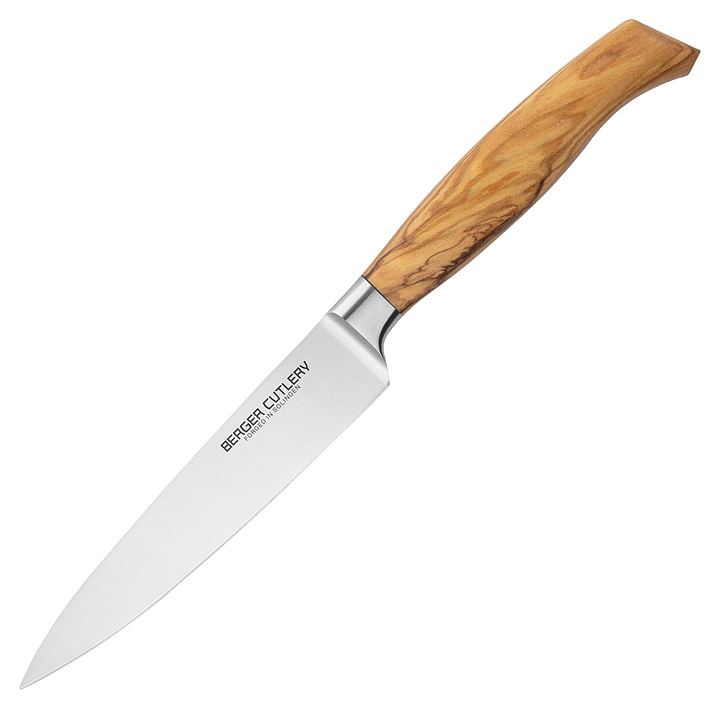 Нож филейный BERGER CUTLERY Ergo Line Olive BC101616 120 мм
