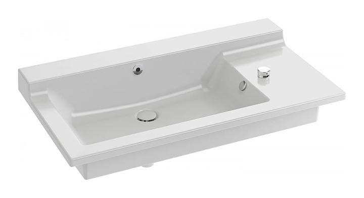 Раковина-столешница Jacob Delafon SOPRANO EXK122-00 100х54 см, керамика
