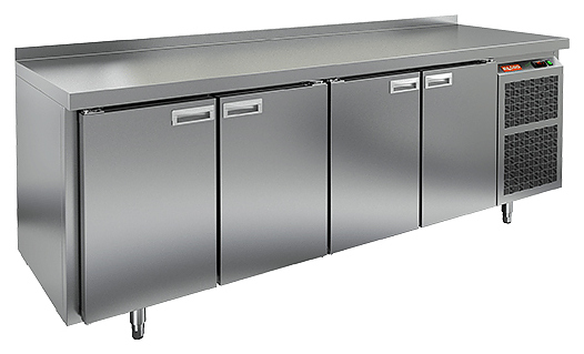 Стол холодильный HICOLD GN 1111/TN с бортом