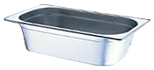 Гастроемкость Gastrotop GN 1/4-65 (265х162х65) нерж. сталь