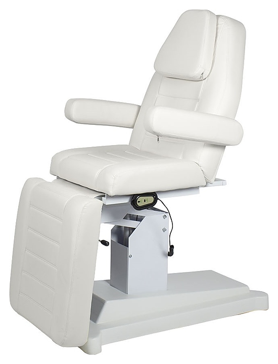 Кресло косметологическое МЭДИСОН АЛЬФА-06, белое матовое