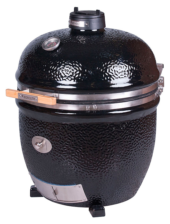 Гриль керамический Monolith Grill TWO.66 (Lechef) черный