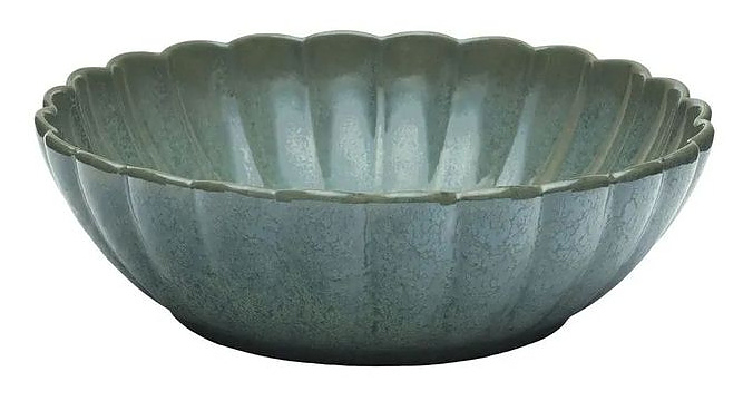 Тарелка суповая Oxford FLORA HORTENCIA 152472 d 22 см светло-зеленый