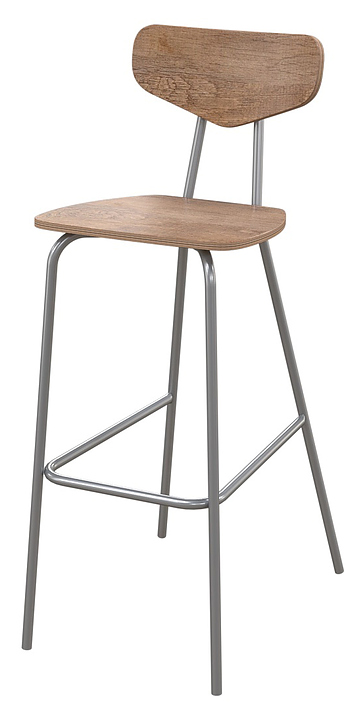 Стул барный BentWood Мельбурн Б HPL