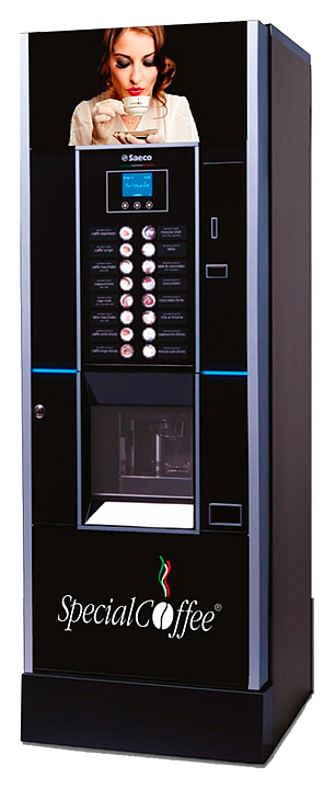 Кофейный торговый автомат Saeco CRISTALLO 400 EVO SpecialCoffee style