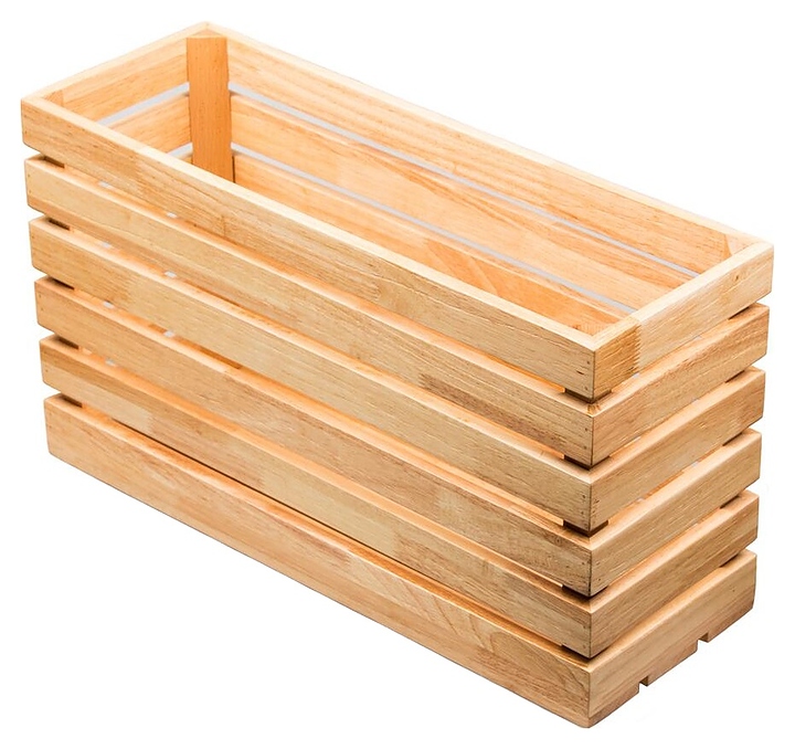 Ящик для выкладки и сервировки P.L. Proff Cuisine M027-3C-UK 50х18х28 см (дерево)