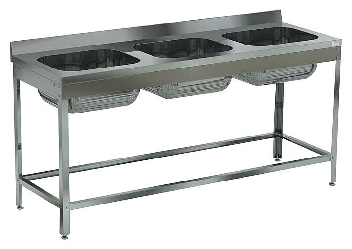 Ванна моечная КОБОР ВМЦ/3-180/70