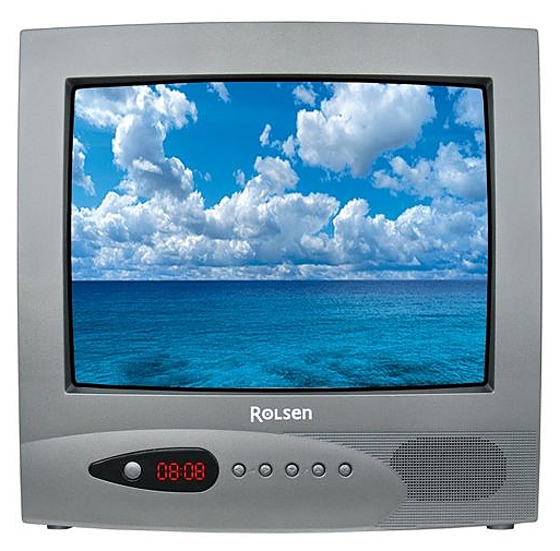 ЭЛТ телевизор Rolsen C1409 black