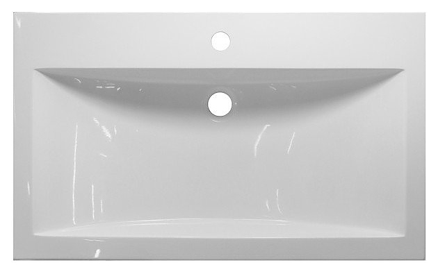 Раковина ЭСТЕТ Монако 90 ФР-00002610 90х48х13,5 см, литьевой мрамор