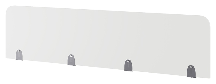 Верхний экран-перегородка КОБОР EV-100 graphite/premium (ЛДСП)