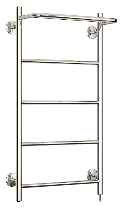 Полотенцесушитель электрический с полкой Стилье Формат 30 П 80х40 см без покрытия