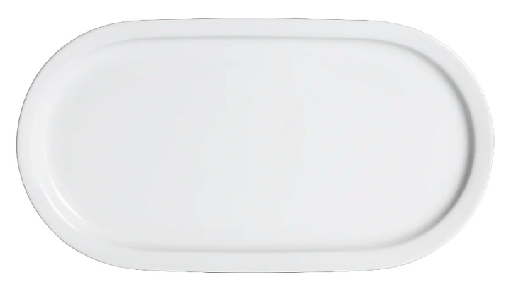 Тарелка Loveramics Er-go! Oval Plate D101-13B 28 см, белый (White)
