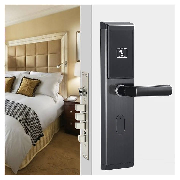 Замок электронный OZLOCKS HL-F31/H/TM Temic черный