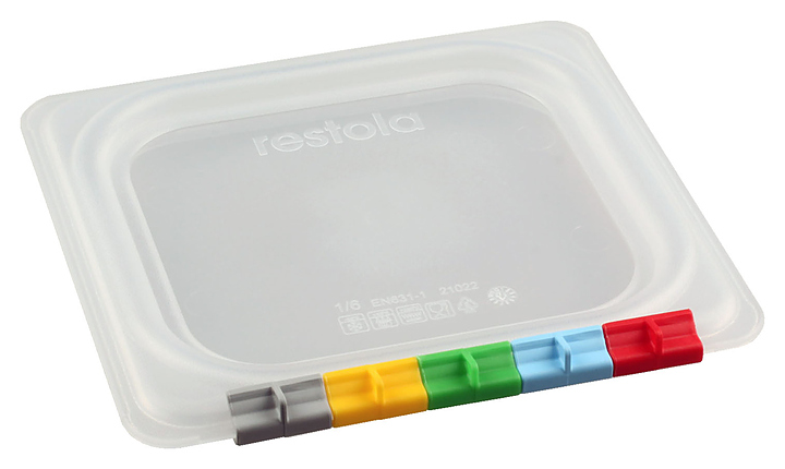 Крышка для гастроемкости Restola 422102201 GN 1/6 (176х162) полипропилен