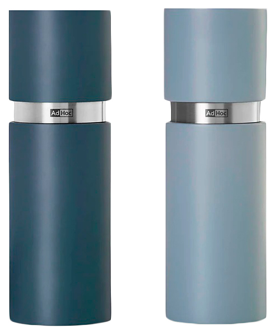 Набор мельниц для соли и перца Adhoc Textura MP430, синий / голубой