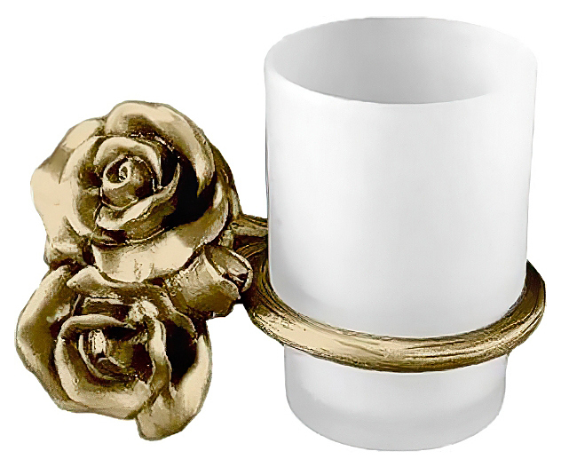 Держатель стакана подвесной Art&Max Rose AM-B-0914-B бронза