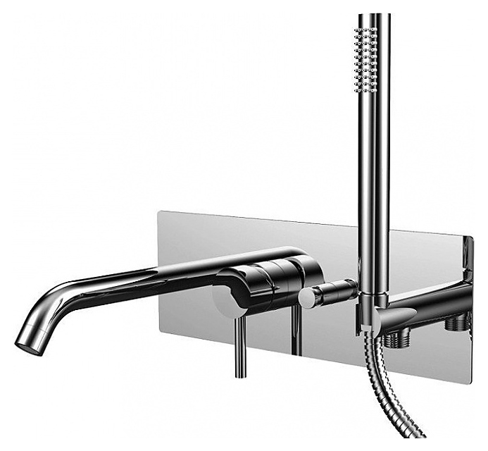 Смеситель для ванны с душем Paffoni Light LIG001CR хром