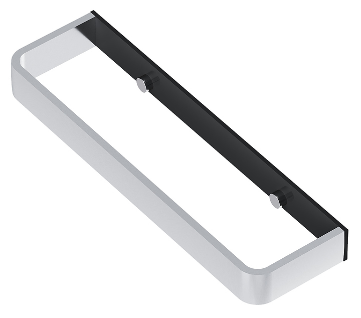 Полотенцедержатель Damixa Jupiter DA7734400 27 см, хром, черный