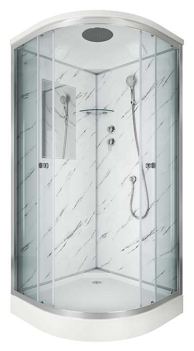 Кабина душевая Niagara NG-7701M 90х90х210 см