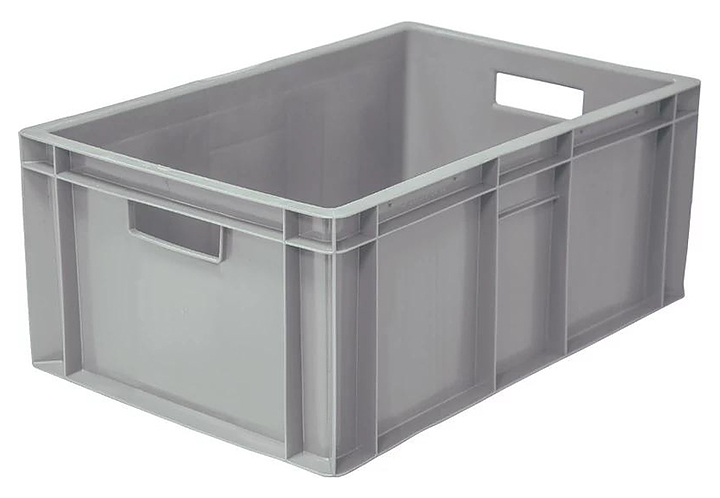 Ящик для мяса ТАРА.РУ 204 МСК ВС 600х400х250 мм серый