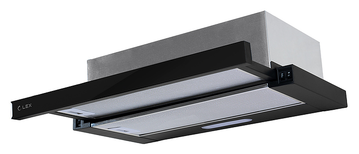 Вытяжка кухонная Lex HONVER G 600 черная