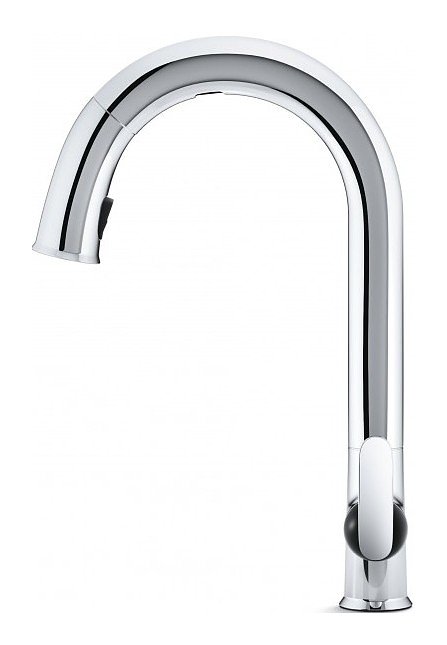 Смеситель для кухни электронный с вытяжным изливом Jacob Delafon SENSATE E72218-B7-CP