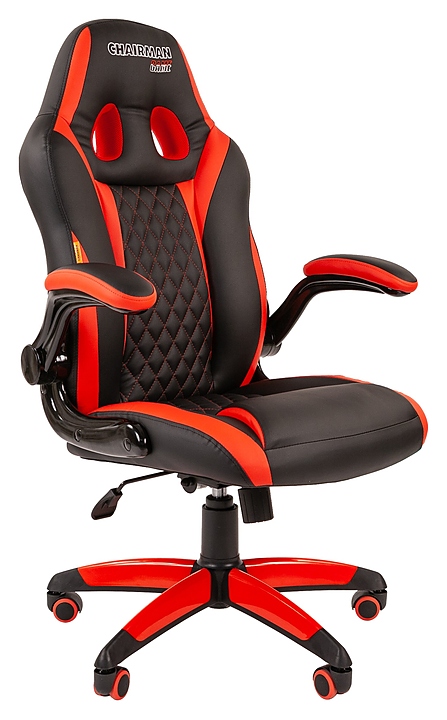 Кресло игровое Chairman GAME 15 7022777, черно-красное