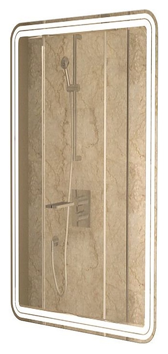 Зеркало Art&Max Tito AM-Tit-500-800-DS-F 50х80 см, с подсветкой