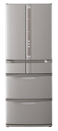 Многокамерный холодильник Hitachi R-SF 55 YMU T светло-коричневый