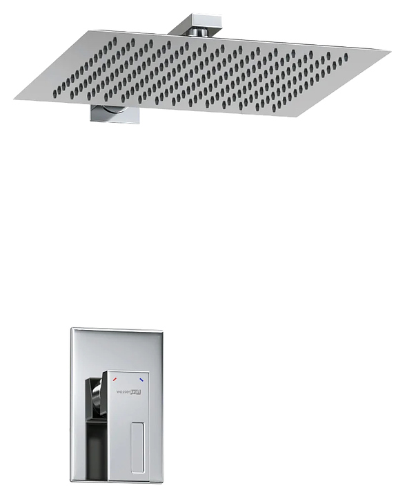 Комплект душевой встраиваемый Wasserkraft A12119 хром