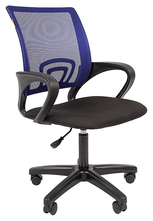 Кресло офисное Chairman 696 LT, черно-синее