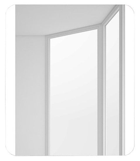 Зеркало BelBagno SPC-CEZ-800-700-LED-BTN 80х70 см