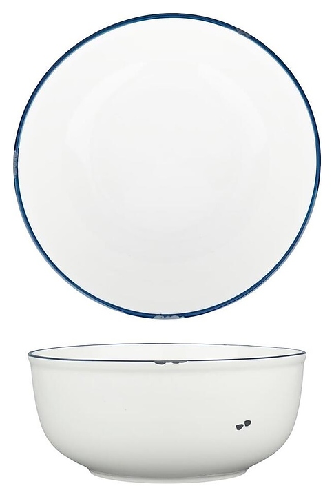 Салатник P.L. Proff Cuisine WM0246323-SH108 Bakery Fusion 2750 мл d=23 см h=9,9 см (фарфор)