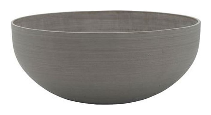 Кашпо Pottery Pots Morgana (30х13 см) серое