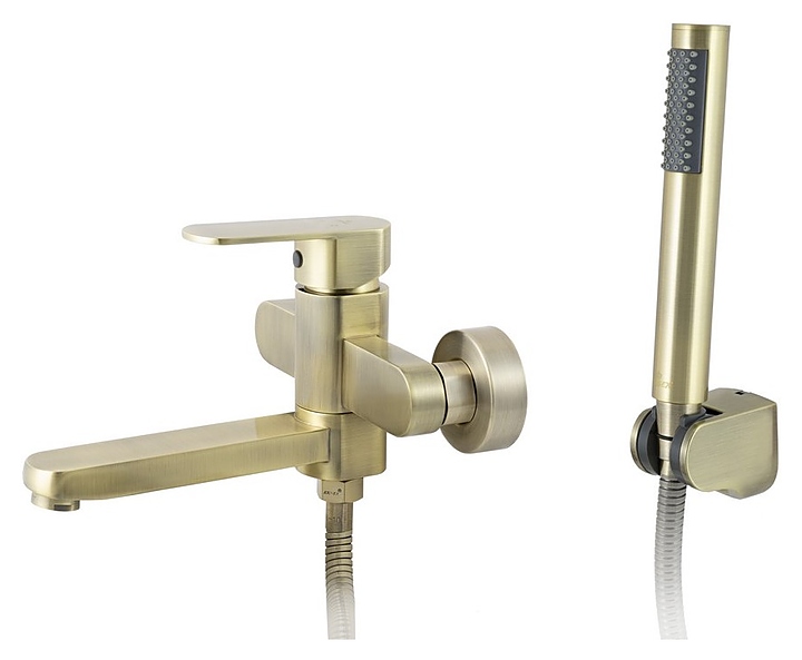 Смеситель для ванны с душем Kaiser Sonat 34022L-1 бронза