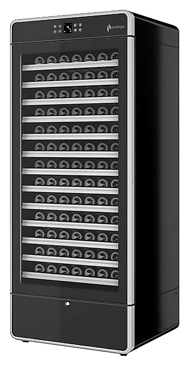 Винный шкаф Enofrigo I.AM H2000 L1V1NA+GA8901/010 (вент./рамка серебро)