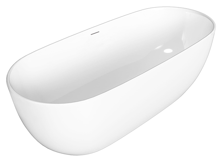 Ванна Grossman Classic GR-2502 160x80 см, акрил, белая глянцевая